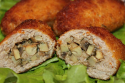 Зразы "Мясные с грибами" 0,5кг