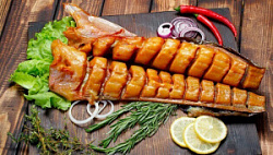 Сом копченный (пласт)