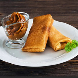 Блинчики с вареной сгущенкой, 0,4